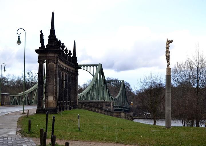 Lokalitat an der Glienicker Brucke